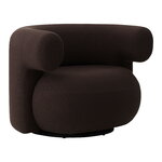 Armchairs & lounge chairs, Burra lounge chair, swivel with return, UDA06, Brown