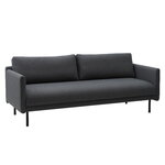 Normann Copenhagen Rar Sofa, 3-Sitzer, Re-born dunkelgrau