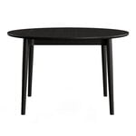Matbord, Expand utdragbart matbord, 120 cm, svart ek, Svart