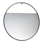 Wall mirrors, Peek mirror, circular, large, Black