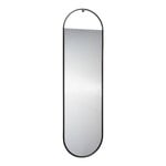 Wandspiegel, Peek Spiegel, oval, groß, Schwarz
