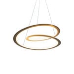 Nemo Lighting Lampada a sospensione Kepler Petite, luce diretta 2700K, oro