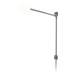 Potence Pivotante Mini wall lamp, grey