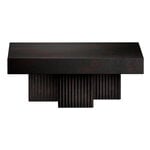 NORR11 Gear Square coffee table, 100 x 100 cm, earth