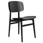 Ruokapöydän tuolit, NY11 tuoli, musta tammi, Musta