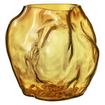 Vases, Blæhr vase, large, amber, Orange