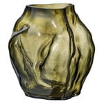 Vaser, Blæhr vase, large, smoked green, Grön