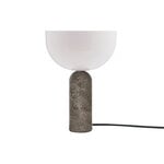 Luminaires, Petite lampe de table Kizu, marbre gris, Gris