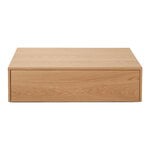 New Works Mass High coffee table with drawer, oak