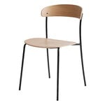 Dining chairs, Missing chair, oak - black, Natural