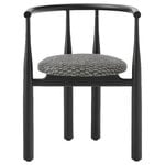 Dining chairs, Bukowski chair, black - Pur Lin 080, Black