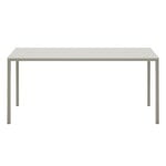 Patio tables, May table, 170 x 85 cm, light grey, Gray