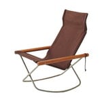Rocking chairs, Nychair X rocking chair, Limited Edition, brown oak -mauve brown, Brown