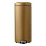Brabantia cestino a pedale newIcon, 30 L, ottone caldo