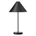 Table lamps, Brolly portable table lamp, black steel, Black