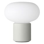 Lampes d’extérieur, Lampe de table portable Karl-Johan, gris clair, Blanc