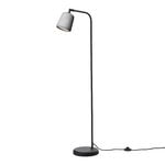 New Works Material floor lamp, light grey concrete