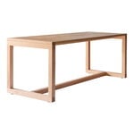 Frame table, oak