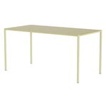 Patio tables, Sine dining table, 151 x 75,5 cm, yellow, Yellow