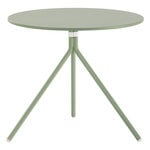 Tables de jardin, Table Nolita 5453, 70 cm, sauge, Vert