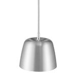 Lampade a sospensione, Lampada a sospensione Tub, 13 cm, alluminio, Argento