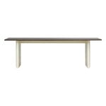 Normann Copenhagen Table Panel, 90 x 250 cm, couleur crème - marron foncé