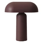 Normann Copenhagen Lampe de table portable Porta, marron