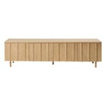 Normann Copenhagen Buffet Rib, bas, 175 cm, chêne