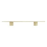 Normann Copenhagen Sten shelf, 120 cm, travertine