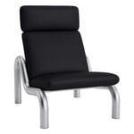 Normann Copenhagen Poltrona Tube, pelle Ultra nera