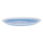 Plates, Cosmic glass plate, 27 cm, blue, Blue