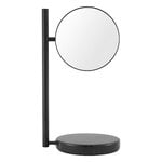 Pose table mirror, black
