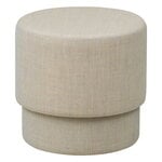 Pouf Silo, piccolo, grigio chiaro