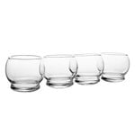 Other drinkware, Rocking glasses, 4 pcs, Transparent