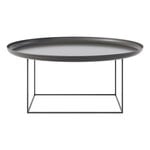 Duke coffee table, 90 cm, earth black