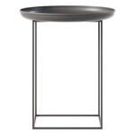 Coffee tables, Duke side table, 45 cm, earth black, Black