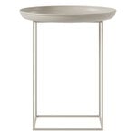Coffee tables, Duke side table, 45 cm, stone, Grey