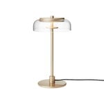 Lighting, Blossi table lamp, small, Nordic gold - clear, Gold