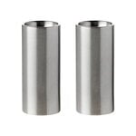 Salt och peppar, Arne Jacobsen salt- och pepparkvarn, stål, Silver