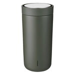 Vacuum flasks & mugs, To Go Click thermo cup, 0,4 L, soft dark forest, Green
