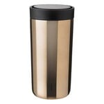 Vacuum flasks & mugs, To Go Click thermo cup, dark gold, Gold