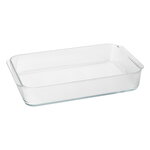 Stelton Pilastro ovenproof dish, 40.8 cm, clear