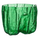 Vaser, Crackle vas, 175 mm, grön, Grön