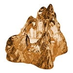 Teelichthalter, The Rock Votiv, 91 mm, Bronze, Braun