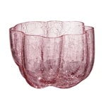 Kosta Boda Crackle votive, 58 mm, pink