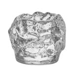 Värmeljushållare, Snowball ljuslykta, 60 mm, genomskinlig, Transparent