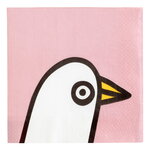 OTC Lintunen paperiservetti,33 cm, pinkki