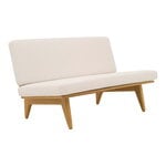 Sofas, Åre Sofa, 2-Sitzer, Eiche - Orsetto 011, Weiß