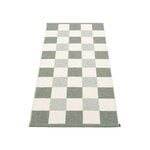 Plastic rugs, Pix rug, 70 x 160 cm, army - vanilla - sage, Green