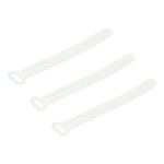 Pedestal Cable Tie, 3 pz, ghost